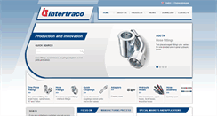 Desktop Screenshot of intertraco.it
